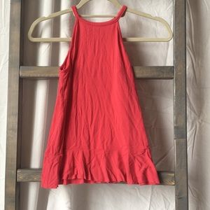 Nordstrom peplum halter tank!